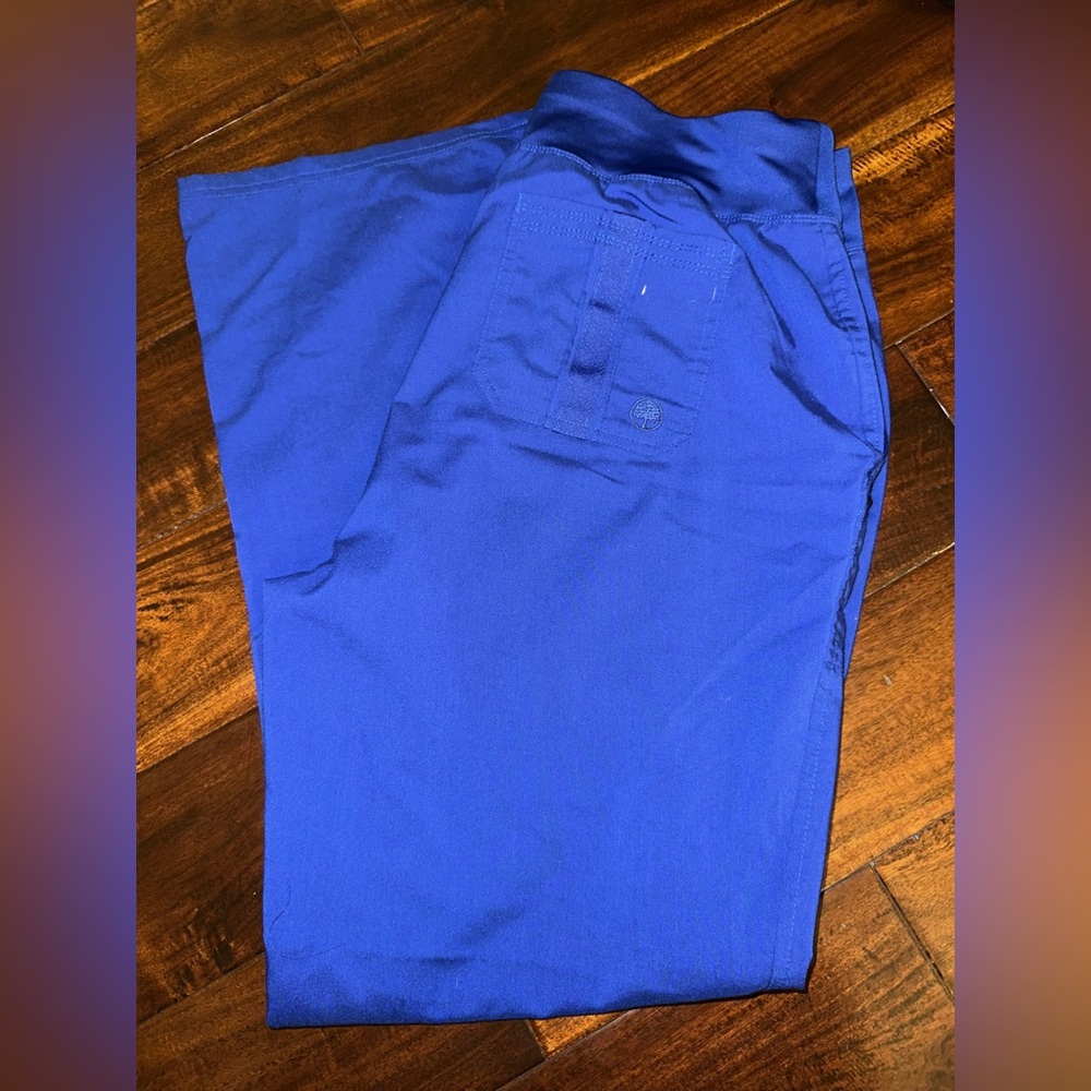 Healing Hands Blue Scrub Pant
